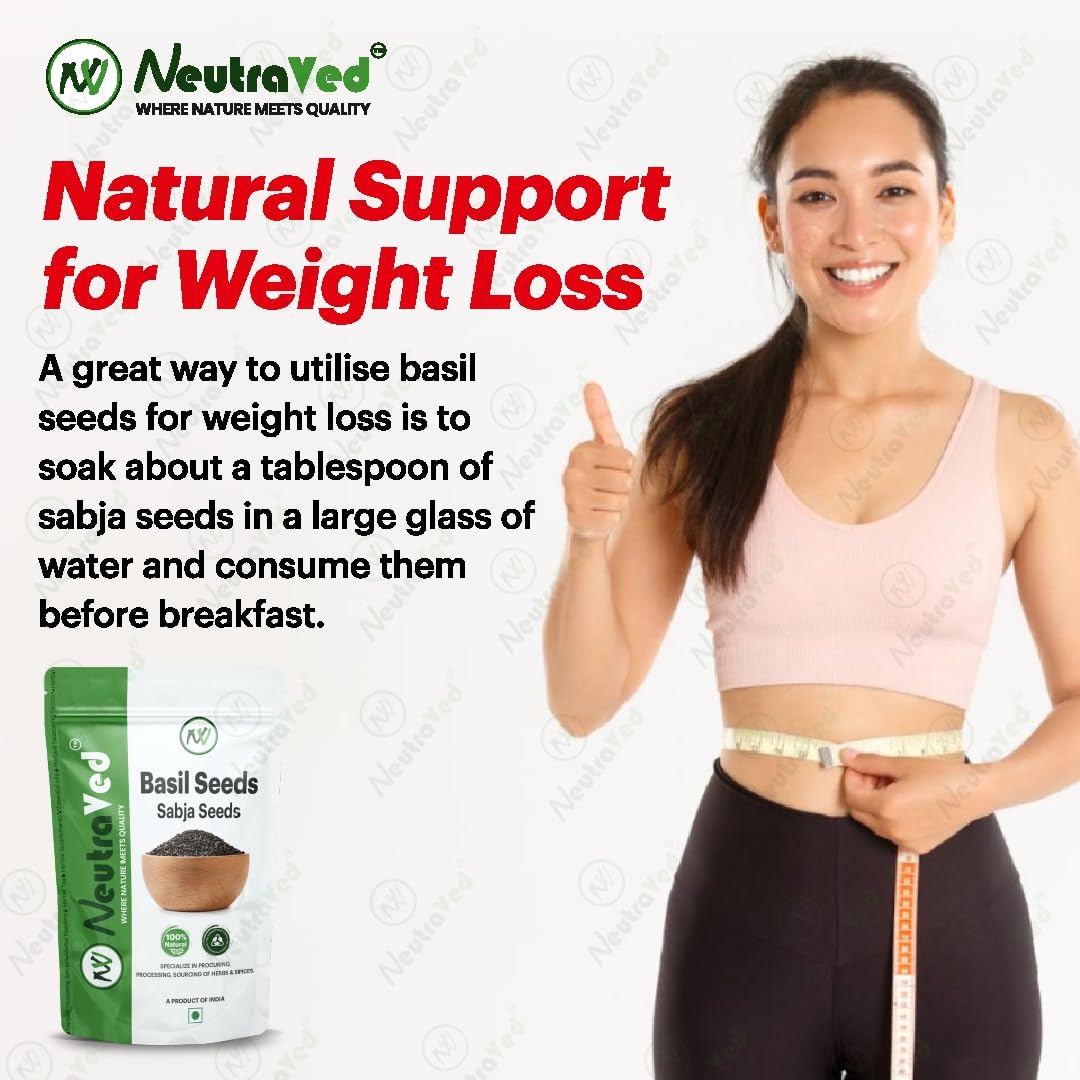Buy Now Neutraved Raw Basil Seeds 350G – Edible Sabja Seeds For Eati... 4 Buy Now Neutraved Raw Basil Seeds 350G – Edible Sabja Seeds For Eati...