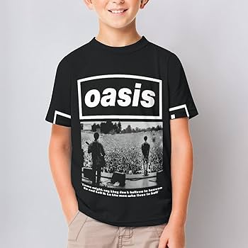 オアシス　ツアーTシャツ　子ども　レディース オアシス ツアーTシャツ 子ども レディース Amazon.co.jp: 子供