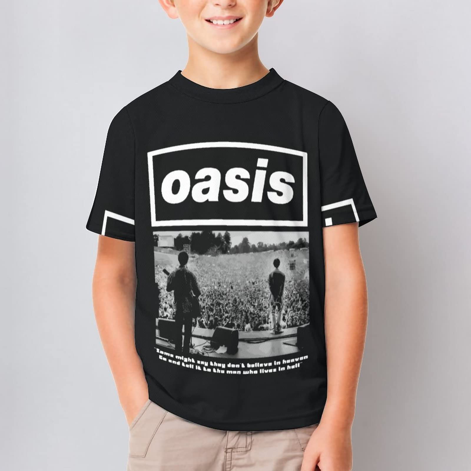 Amazon.co.jp: キッズ Tシャツ オアシス OASIS バンド 子供服 トップス