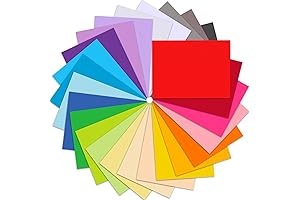MCPINKY Colored Copy Paper, 180gsm Construction Paper for Crafts