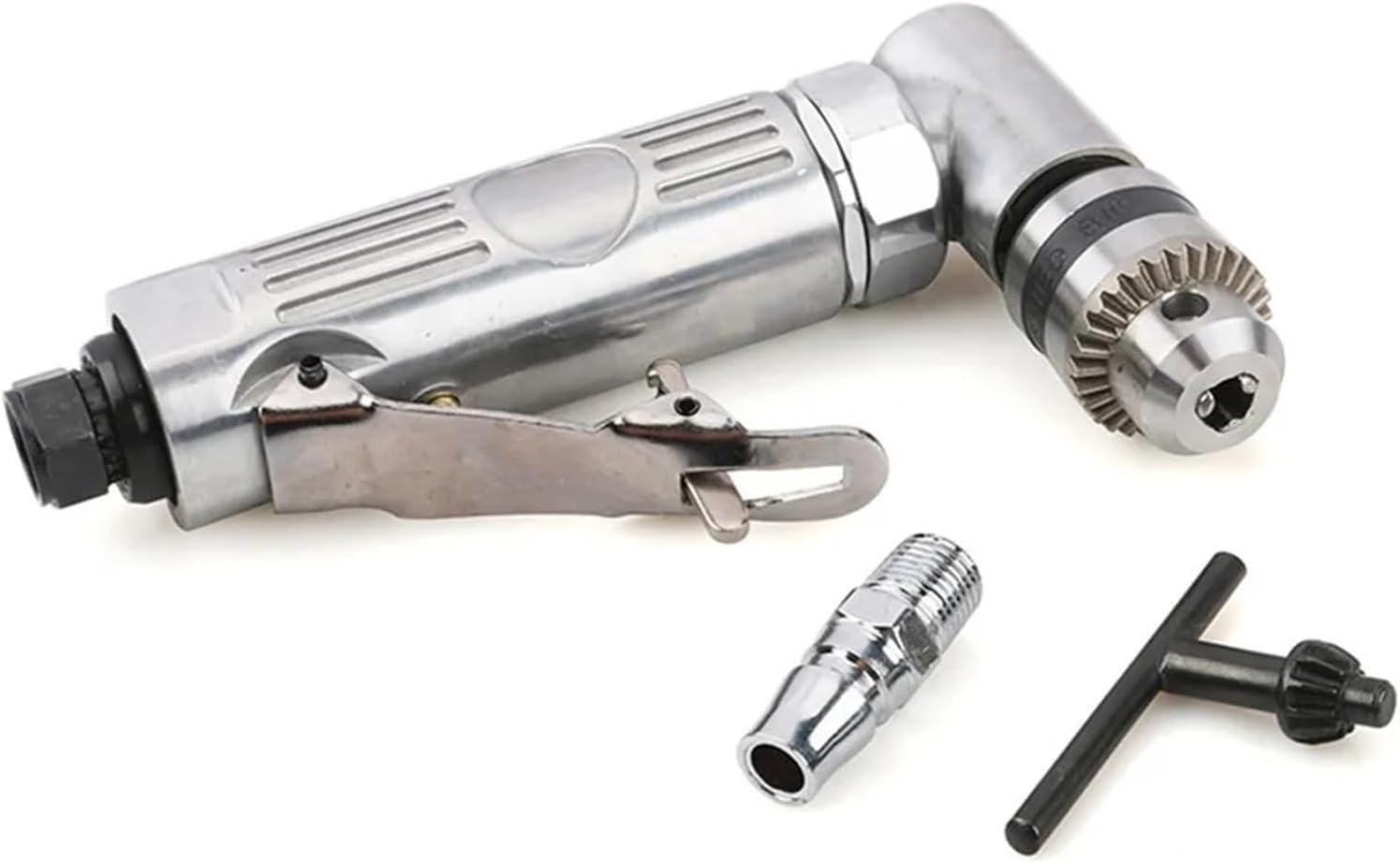 Pneumatic Drill 1/4 High Speed 90 Degree Elbow Right Angle Air Drill Hole Drilling Machine