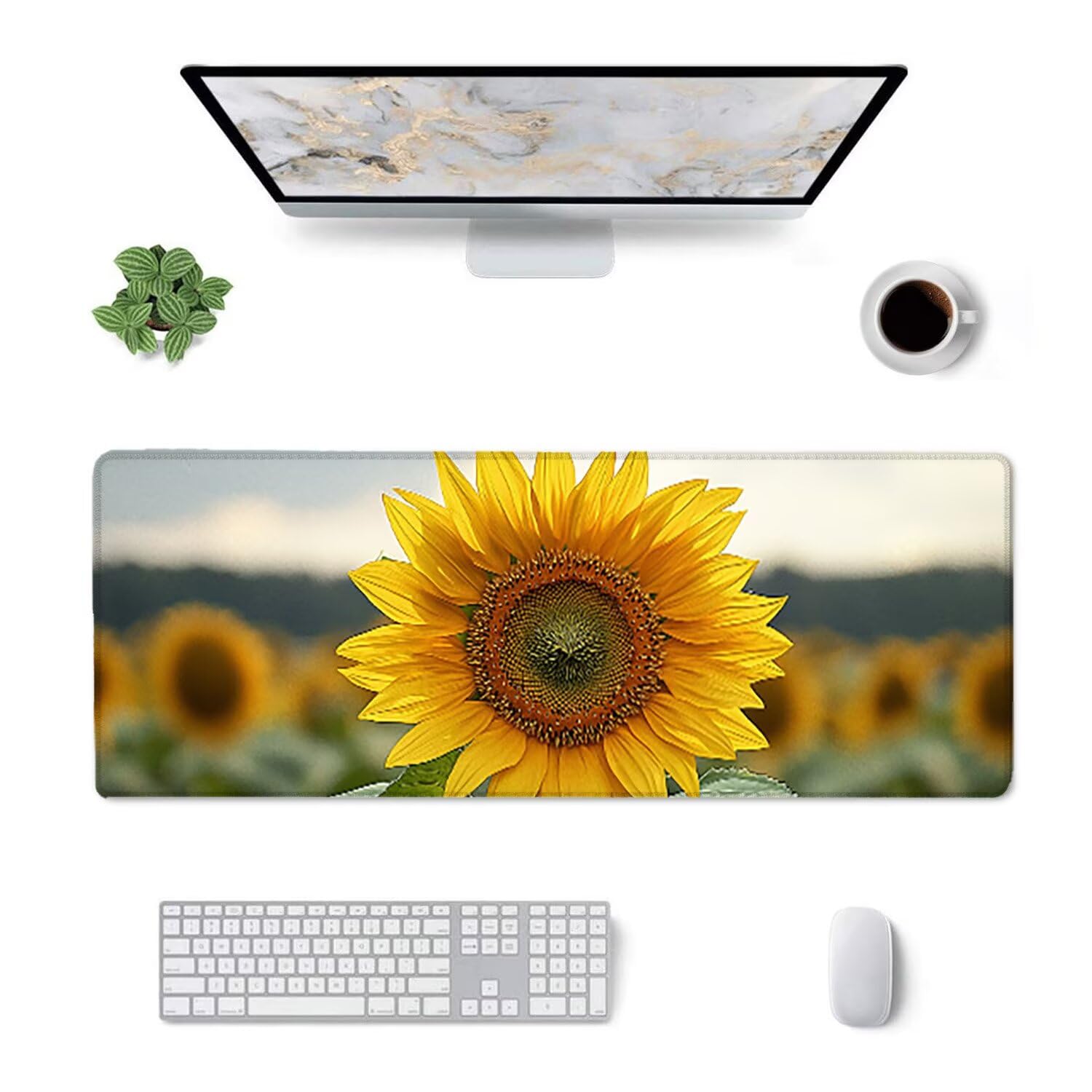 Podkładka pod mysz do gier, 1600 x 800 mm XXL Podkładka pod mysz do gier, duża, antypoślizgowa, wodoodporna, rozszerzona długa klawiatura, akcesoria biurowe, do gier, komputera, komputera, prezenty