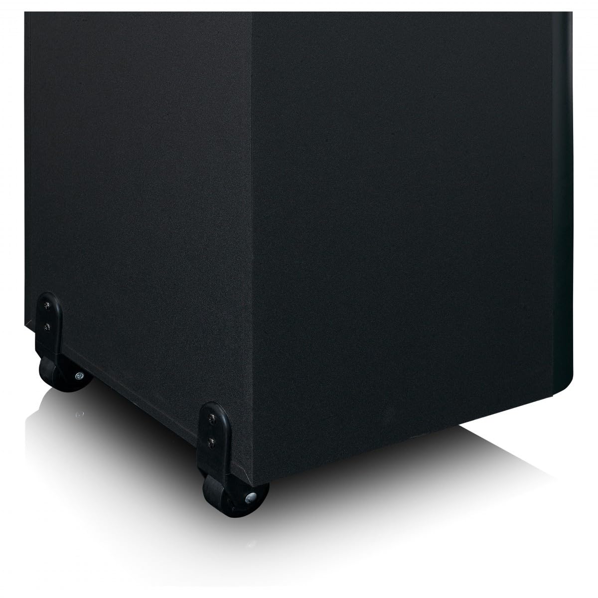 Lenco PA-101BK Altavoz Bluetooth Party Speaker – Altavoz Music Box – Caja portátil 100 W RMS, luz de Discoteca, reproducción USB – Negro