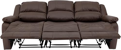 Miniatura 181 de RecPro Charles Collection sofá doble de 67 pulgadas con respaldo reclinable para caravana o cámper, mueble, sillón doble