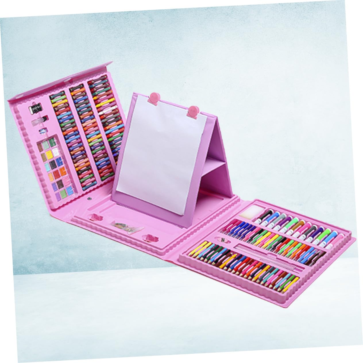 Stylos à Gel pour Dessin et Coloriage 208 Pièces Rose, Ensemble Multi-Couleurs pour Artistes et Amateurs, Pointe Fine, Encre Fluide, Kit Loisirs Créatifs, Scrapbooking, Carnet