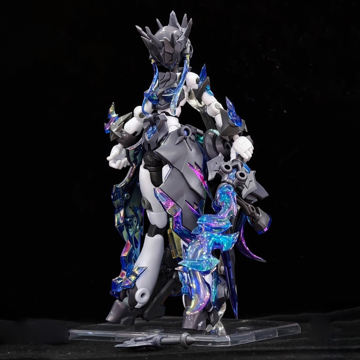 HIPLAY QUANKAI Studio Interferencja Genowa Dullahan Kaimi QK-WT-001 Wersja Pryzmatyczna Skala 1/12 Plastikowy Zestaw Modelarski