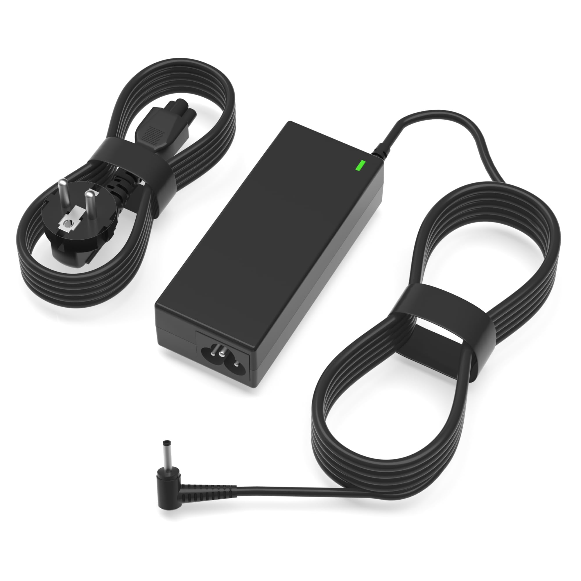 65W Caricabatterie per Lenovo Ideapad 1 3 5, 4.0mm Connettore | per Lenovo Slim 3 5 7, serie S340 S145 S130 100 500 300 700, Flex 5 4 14 15, V14 V15 V17 V145 V155 laptop Alimentatore
