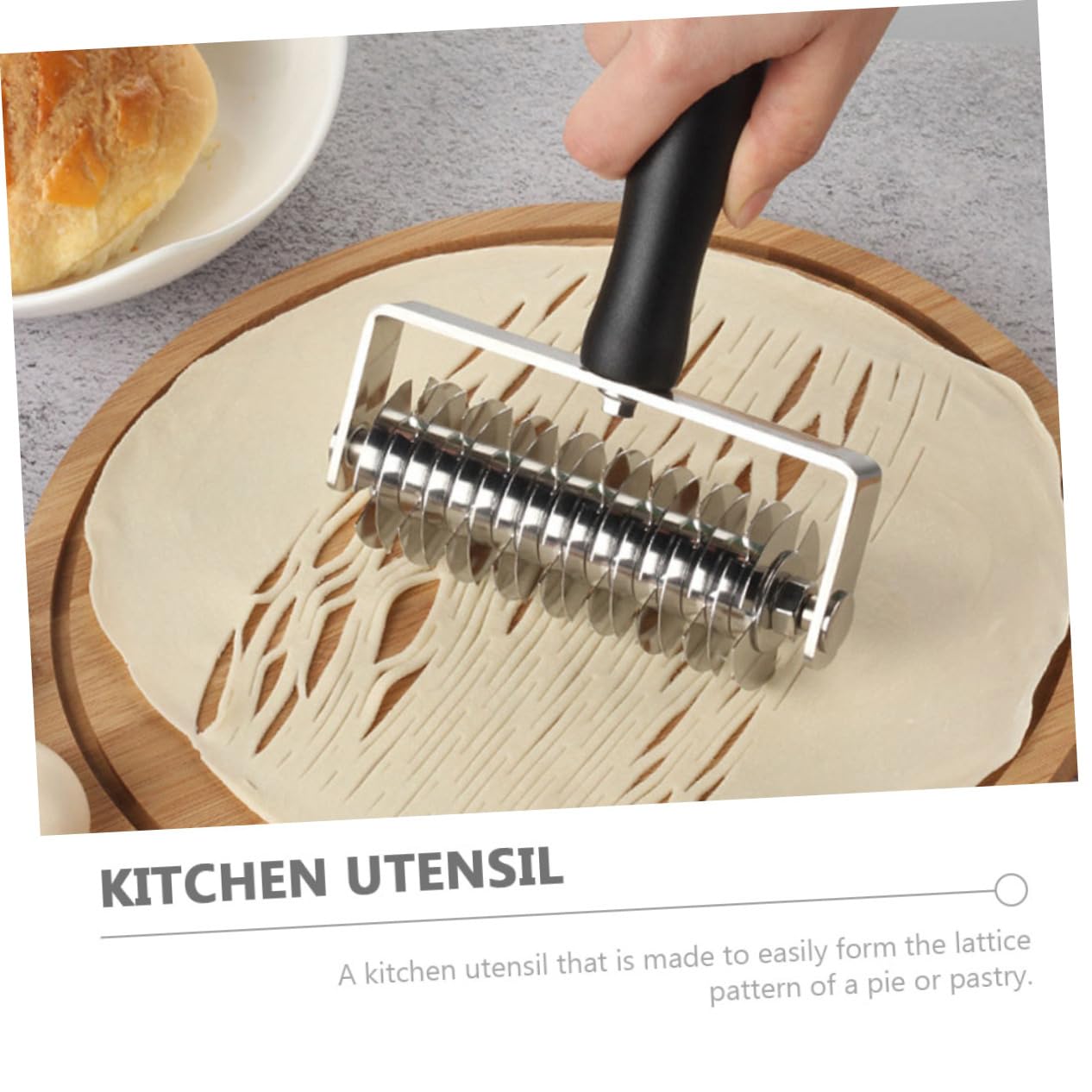MAGICLULU 1 Emporte-pièce En Treillis Pour Pâtisserie Outil De Roulage Outil De Cuisson Multifonctionnel