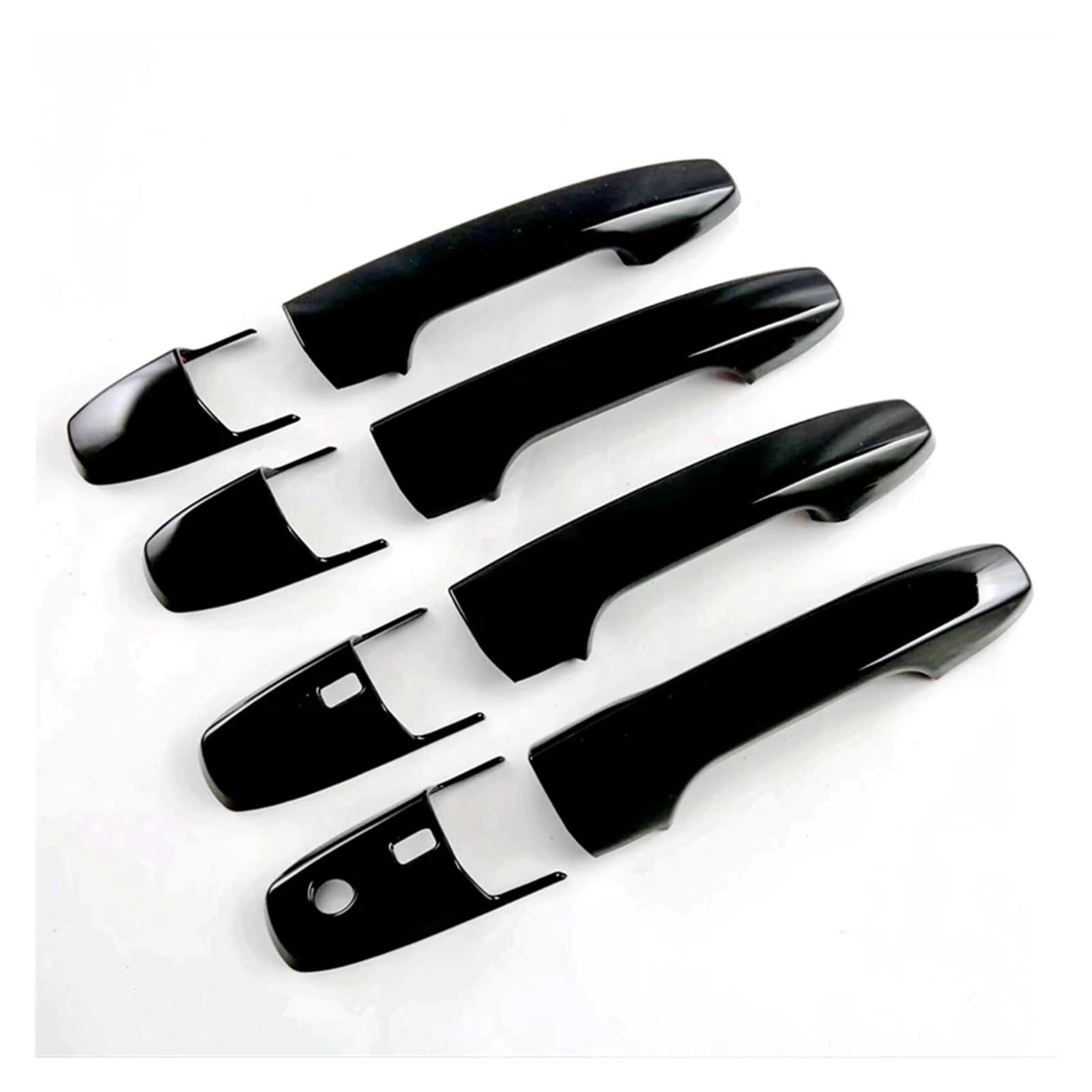 BYSKJZ Car Exterior Door Handle for Toyota for Yaris for Cross 2023 2024 Car Exterior Door Handle Cap Cover Trim Protector Accessories(Black)