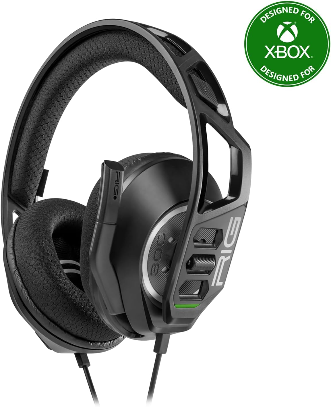 RIG 300 PRO HX Xbox Gaming Headset – Xbox Series X, Xbox Series S, Xbox One, PS5, PS4, PlayStation, Nintendo Switch, Mobile & Laptop with 3.5mm – Flip-to-Stow Mic, 40mm Speakers – Black RIG 300 PRO HX Xbox Gaming Headset – Xbox Series X, Xbox Series S, Xbox One, PS5, PS4, PlayStation, Nintendo Switch, Mobile & Laptop with 3.5mm – Flip-to-Stow Mic, 40mm Speakers – Black