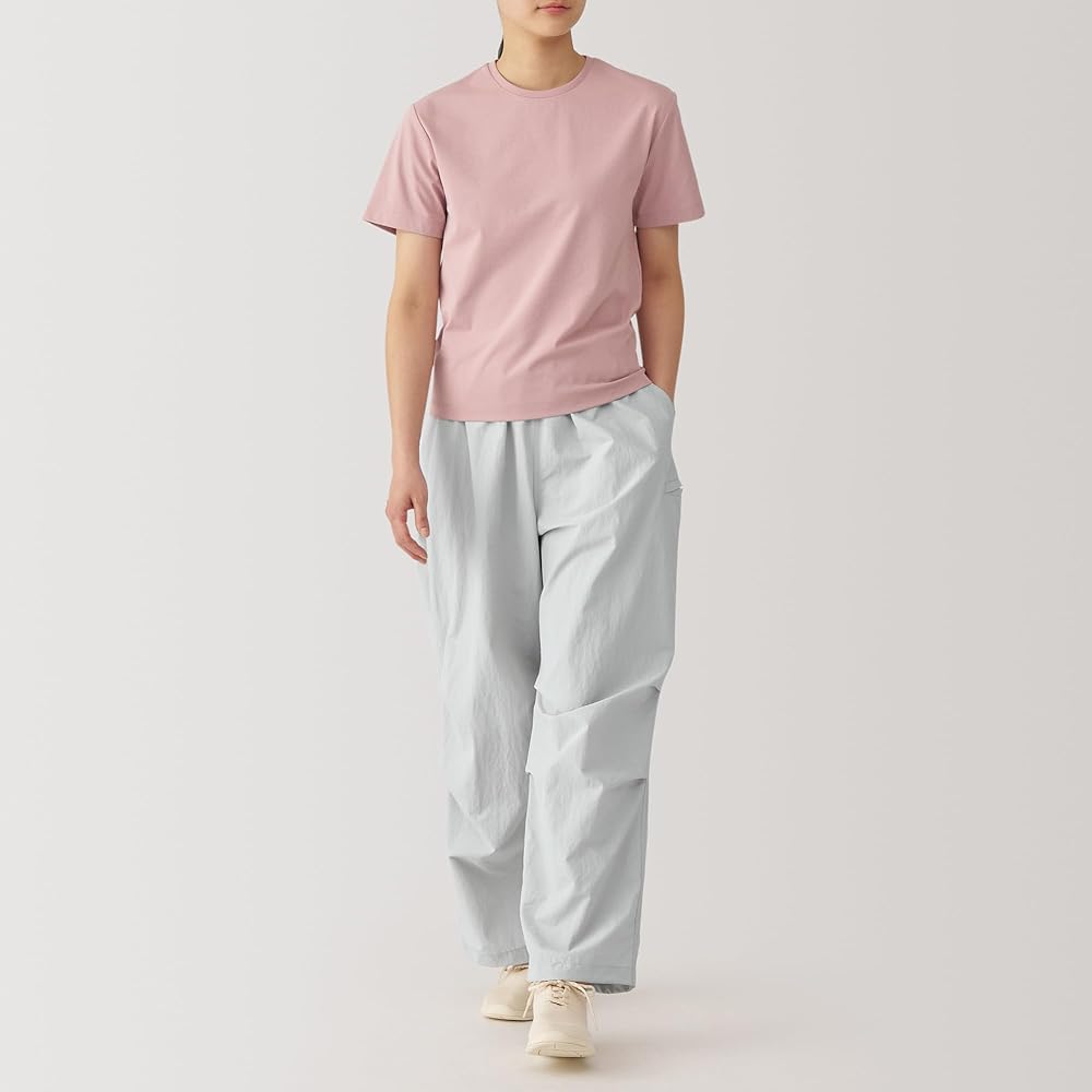 新品未使用 mint designs 撥水ナイロンパンツ /オーバルパンツ Amazon | 無印良品 婦人 撥水ナイロンワイドウィンドパンツ