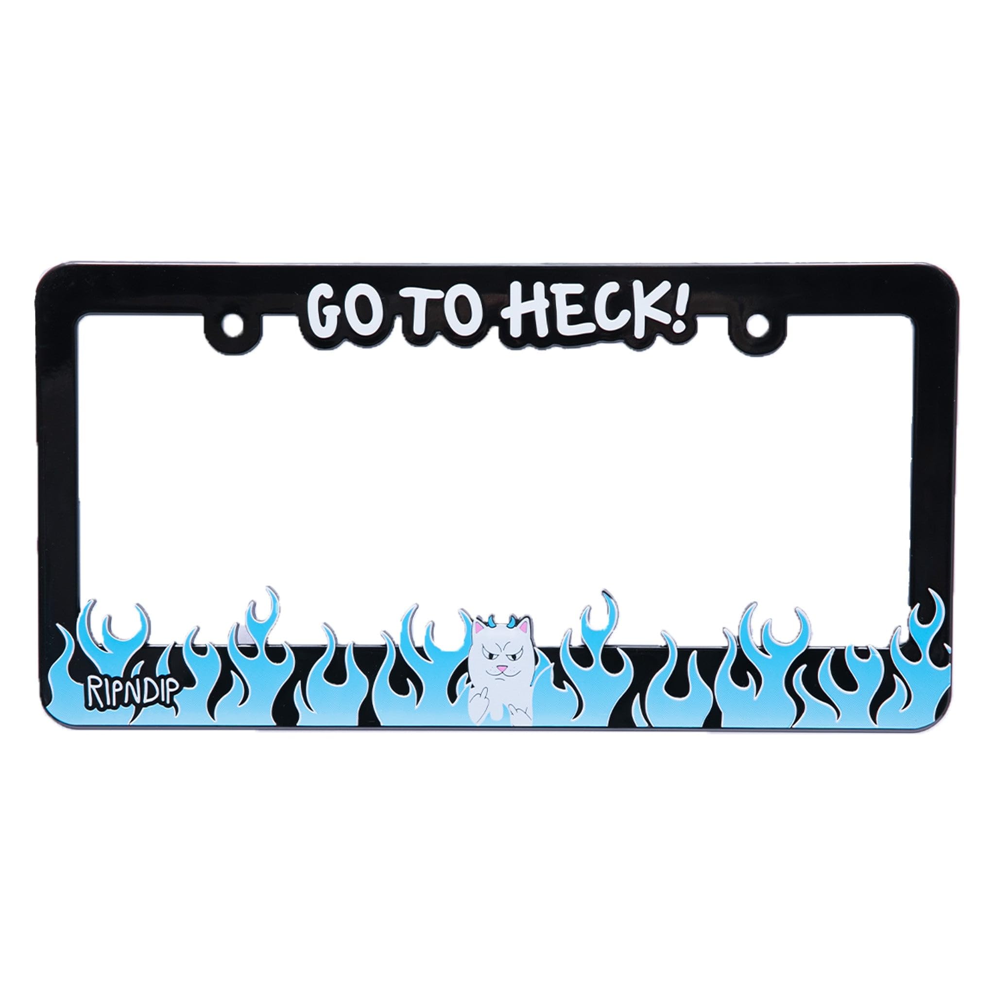 RIPNDIPRIPNDIP Go to Heck License Plate Frame