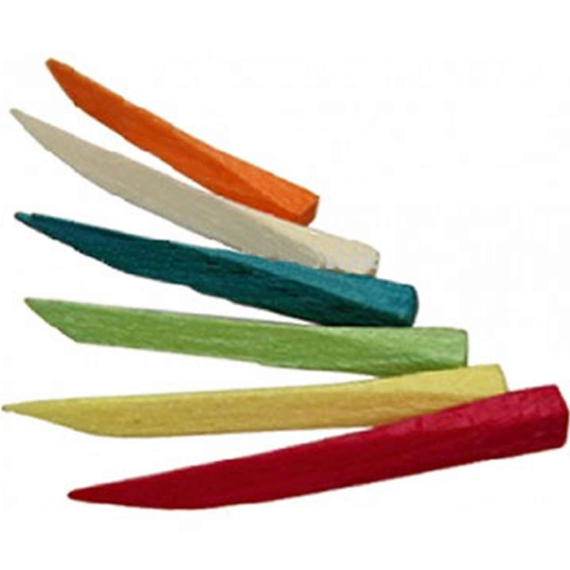 Wooden Wedges Assorted Pack (Multi Color) Pack Of 100 Pieces SET OF 1 PACK-image-39