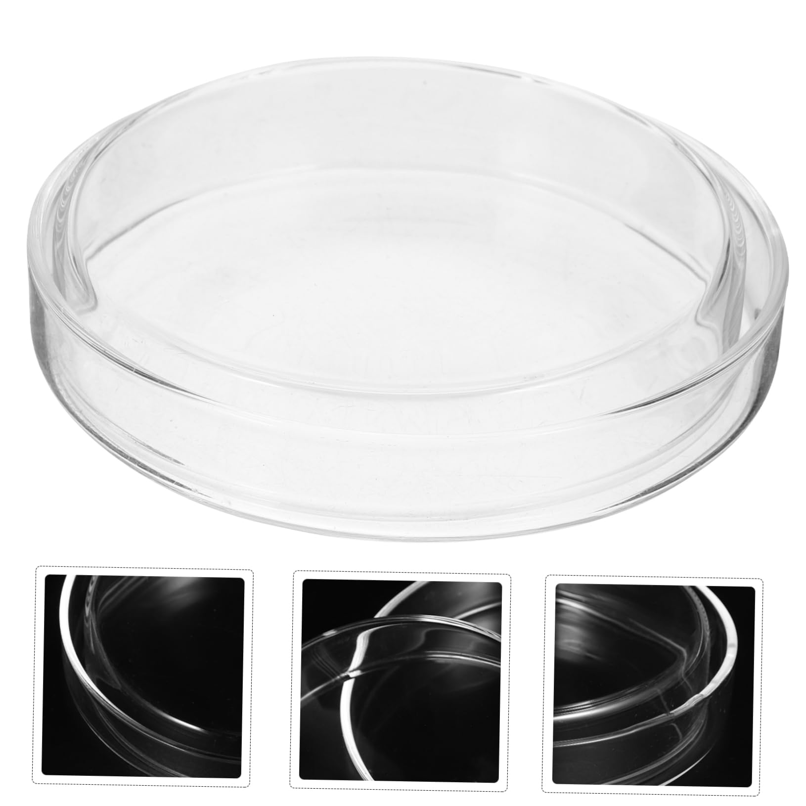 SOLUSTRE 15piezas Placas De De Transparentes Para De Dishes Redondos Resistentes Roturas Herramienta Para Experimentos Científicos y Docencia