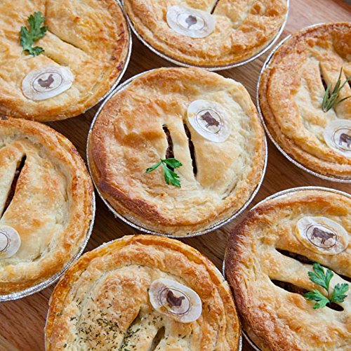 Safca Disposable Aluminum 5" Tart Pan/Individual Pie Pan W/ Clear Dome Lid #501P (100) #TOP6