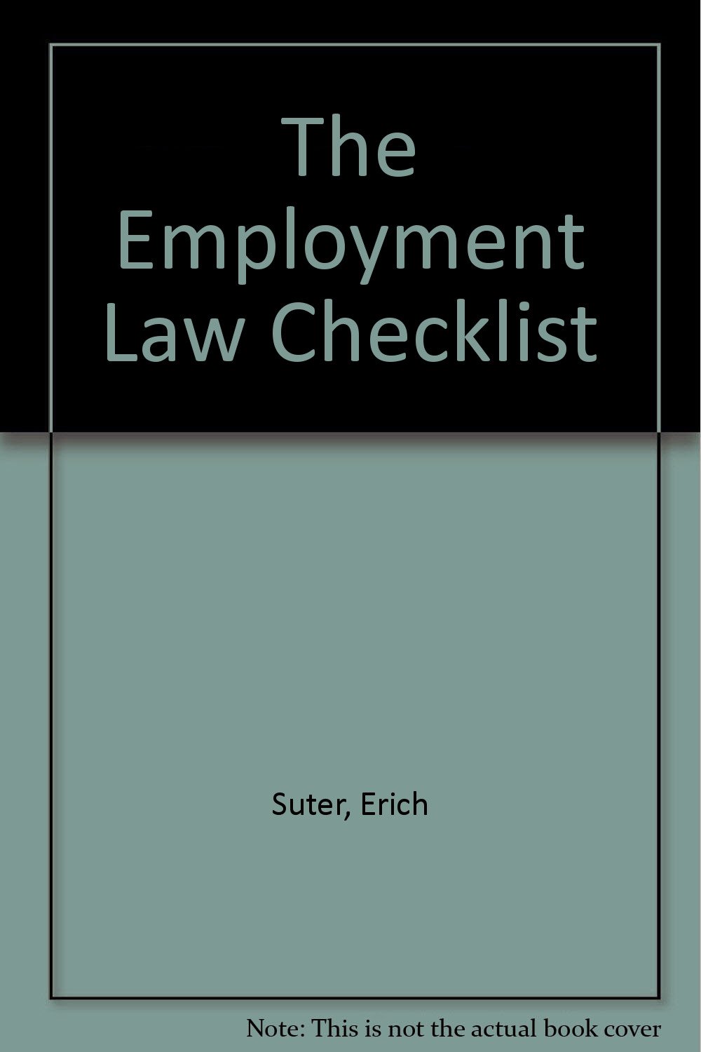 The Employment Law Checklist