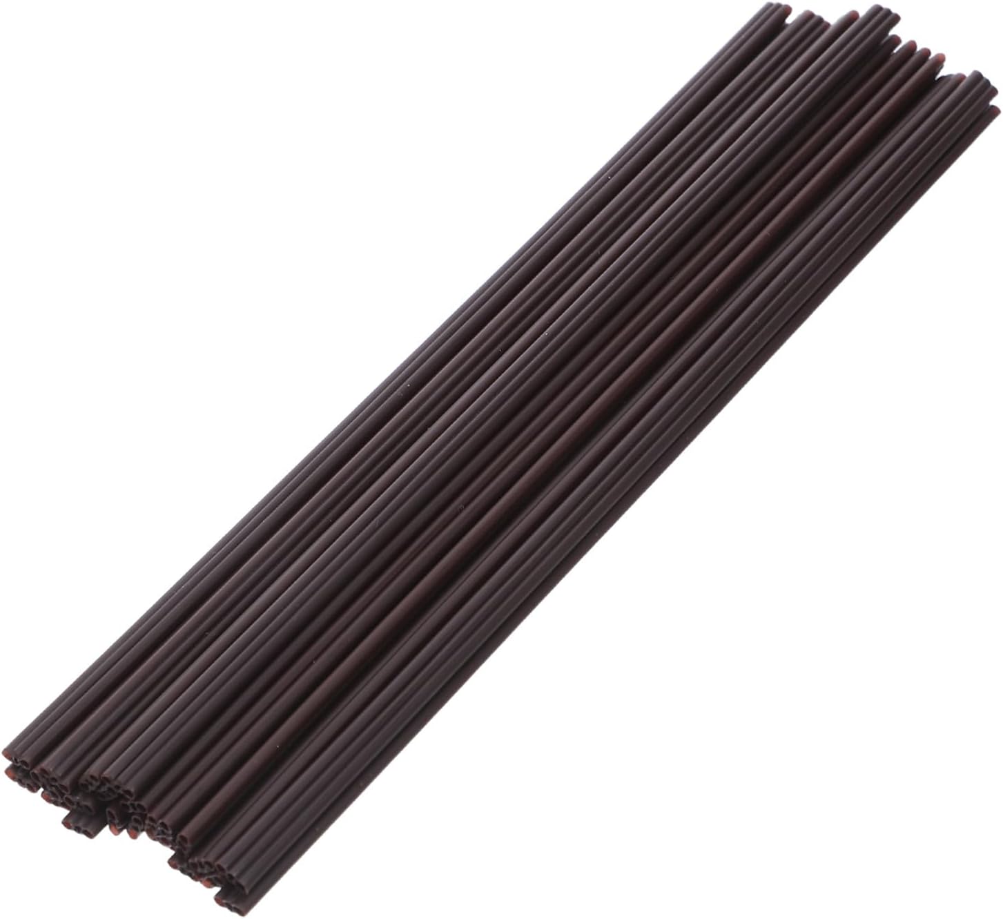 TEHAUX 500pcs Three-hole Pp Plastic Coffee Stirring Straws, Linear Heat-resistant Drink Stirrers with Anti-scald Mouth, Individually Wrapped for Cafes Bars Restaurants