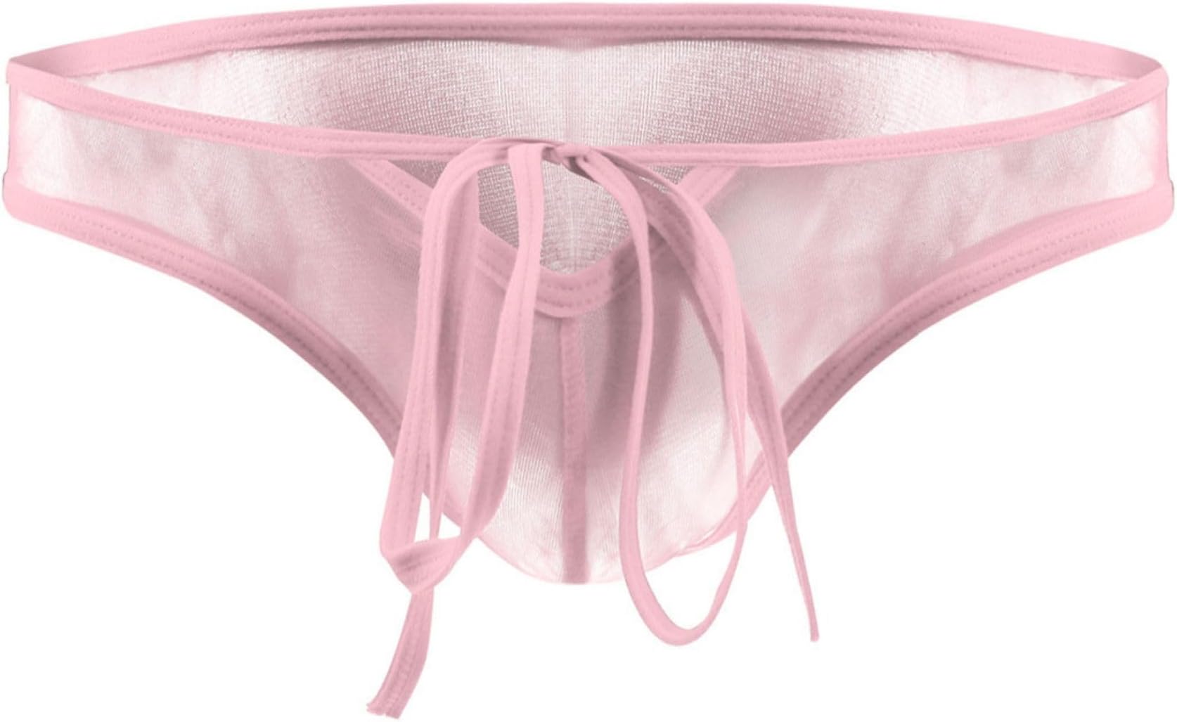 Men's Sexy Bikini Briefs Transparent Mesh Men's Bandage Briefs Bikini Mens Sexy Underwear