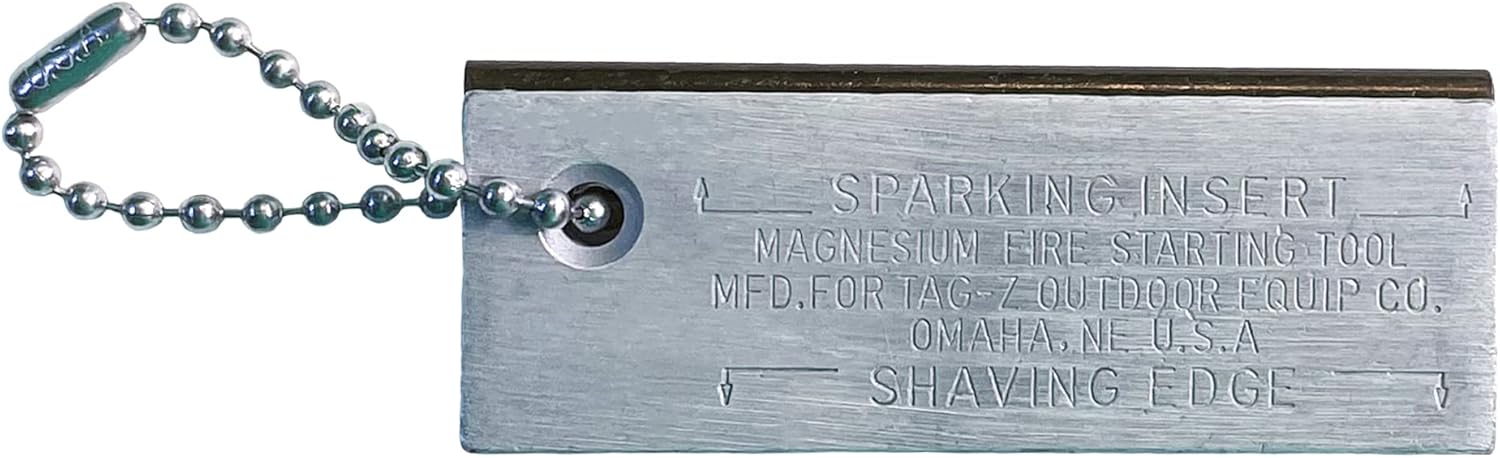 Tag-Z Doan Magnesium Fire Starter – Doan US Military Fire Starter – Government Issue Military Fire Starter Replica Tag-Z Doan Magnesium Fire Starter – Doan US Military Fire Starter – Government Issue Military Fire Starter Replica