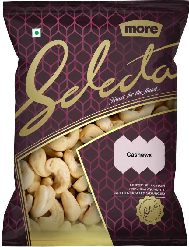 More Selecta Cashew Whole 320 Count 200 gm