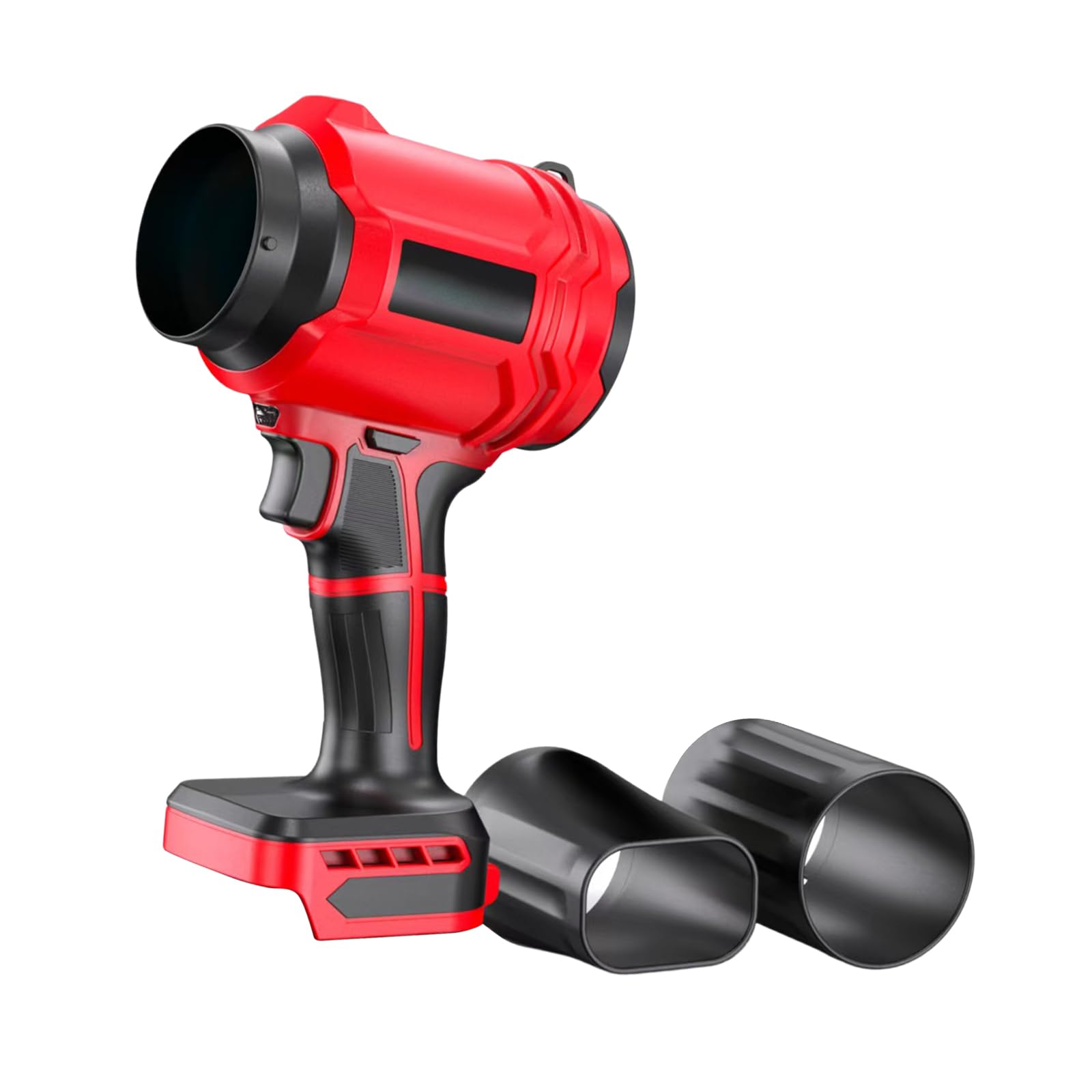 Set Soffiatori a Batteria Con 2 Ugelli Motore Brushless Da 40.000 Giri/min Strumento Portatile Ergonomico a Batteria Da 21 V Strumento Professionale Per La Pulizia Del Cortile