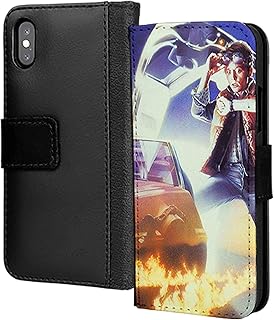 'Back To The Future' Marty Mcfly portfel ze skóry PU w etui na telefon na kartę dla Honor 10