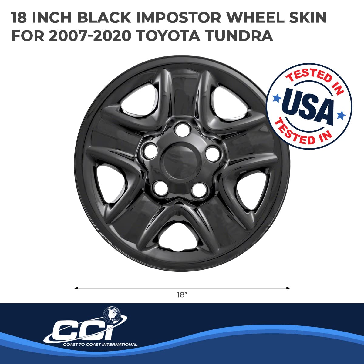 Coast to Coast International COAST2COAST IMP77BLK Impostor W/S; 18'; BLK; S