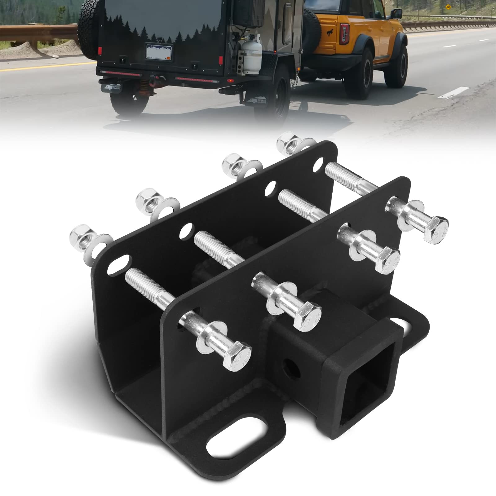 Buy Bronco Trailer Hitch 2" Receiver Hitch for Ford Bronco 2 Door 4