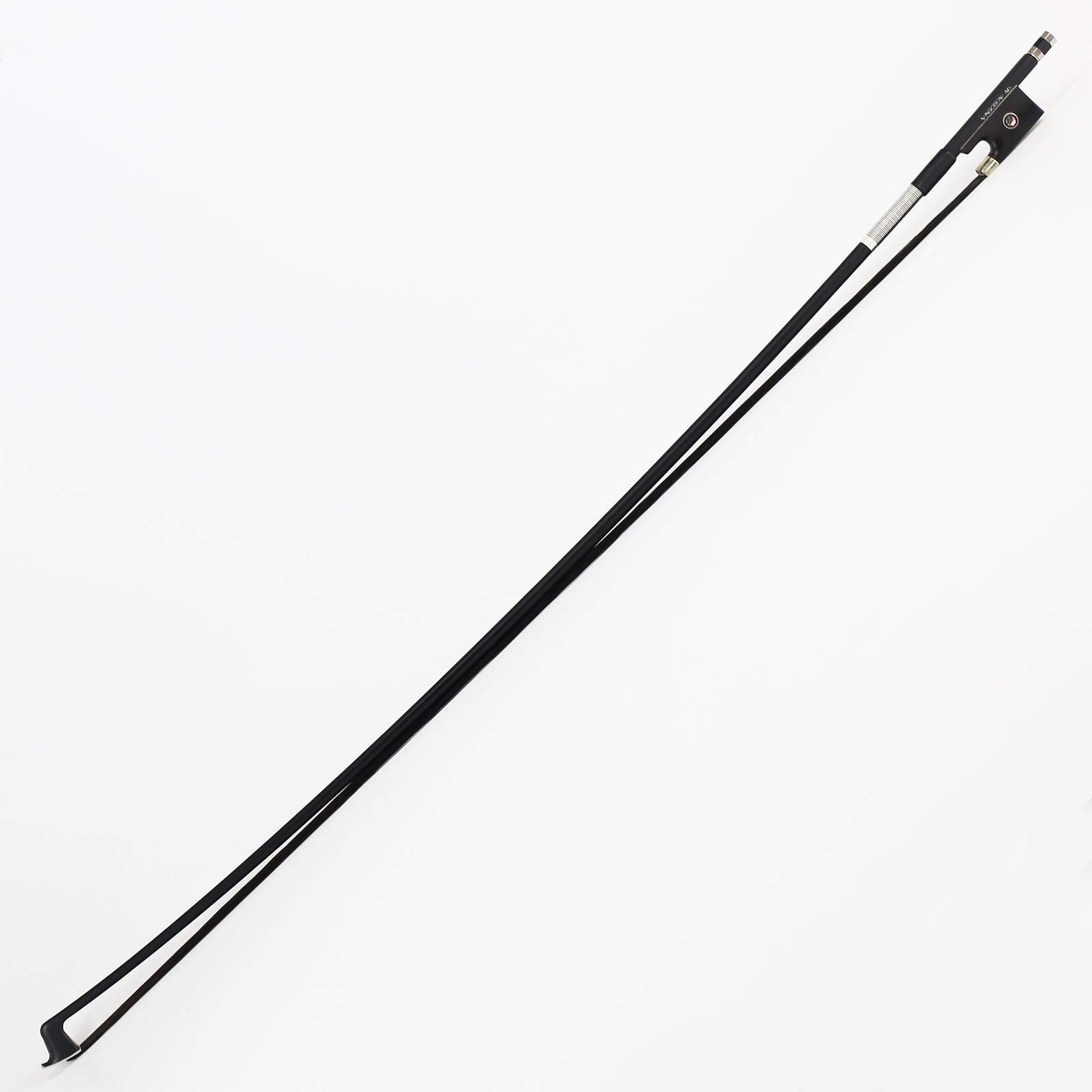 nouvel archet de violon en fibre de carbone 4/4 crin de cheval de Mongolie noir naturel pour joueurs avancés 100VB