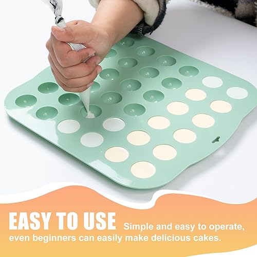 Miniatura 3 de QELEG Moldes de silicona semiesféricos antiadherentes, moldes de chocolate helado, juego de utensilios para hornear grandes para hacer mousse de