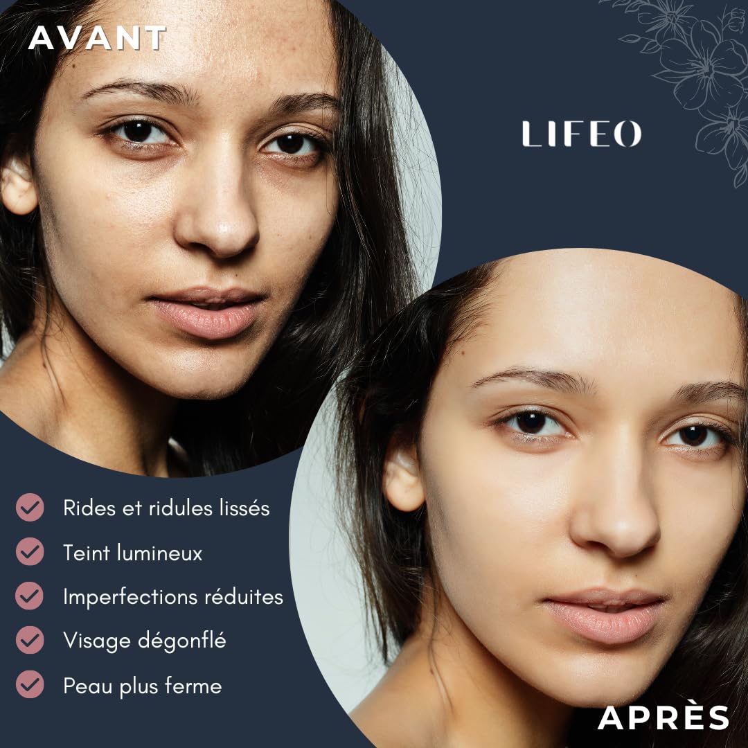 Kit Peau parfaite Gua Sha & Roller Double face LIFEO – Résultat visible en 7 jours ! Quartz Rose Véritable + Moule Glaçon Visage – Massage Anti-Âge, Drainage Lymphatique & Éclat Naturel –