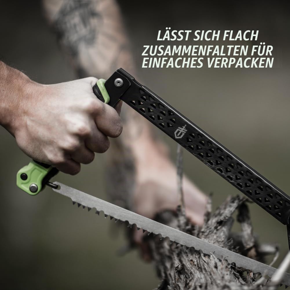 Gerber Bügelsäge, Klappbar, Freescape Camp Saw, Länge: 36,8 cm, 31-002820