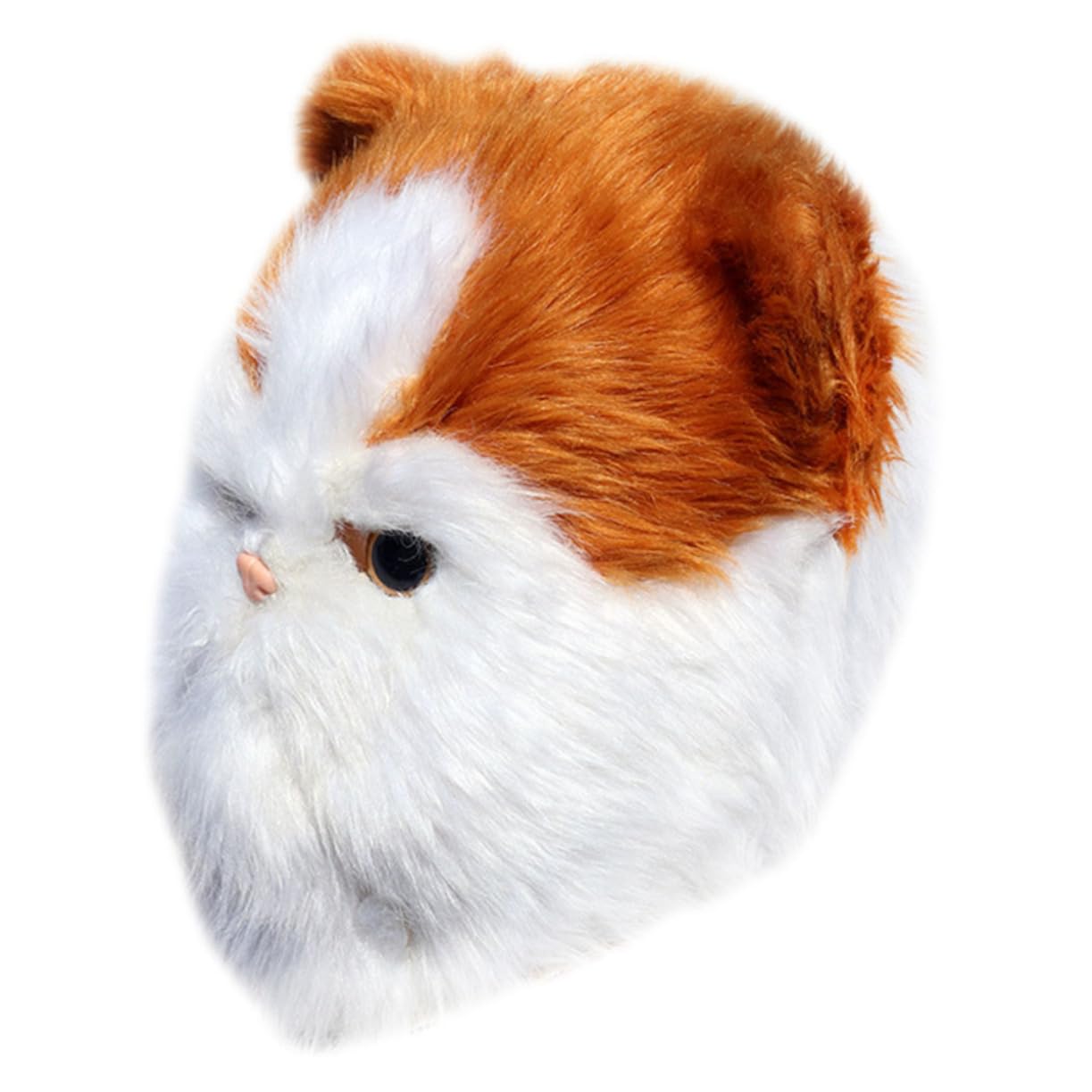BESPORTBLE Maschera Gatto Mezza Faccia in Lattice e Tessuto Felpato Decorativa Per Cosplay e Feste in Maschera Adatta Adulti e Ragazzo