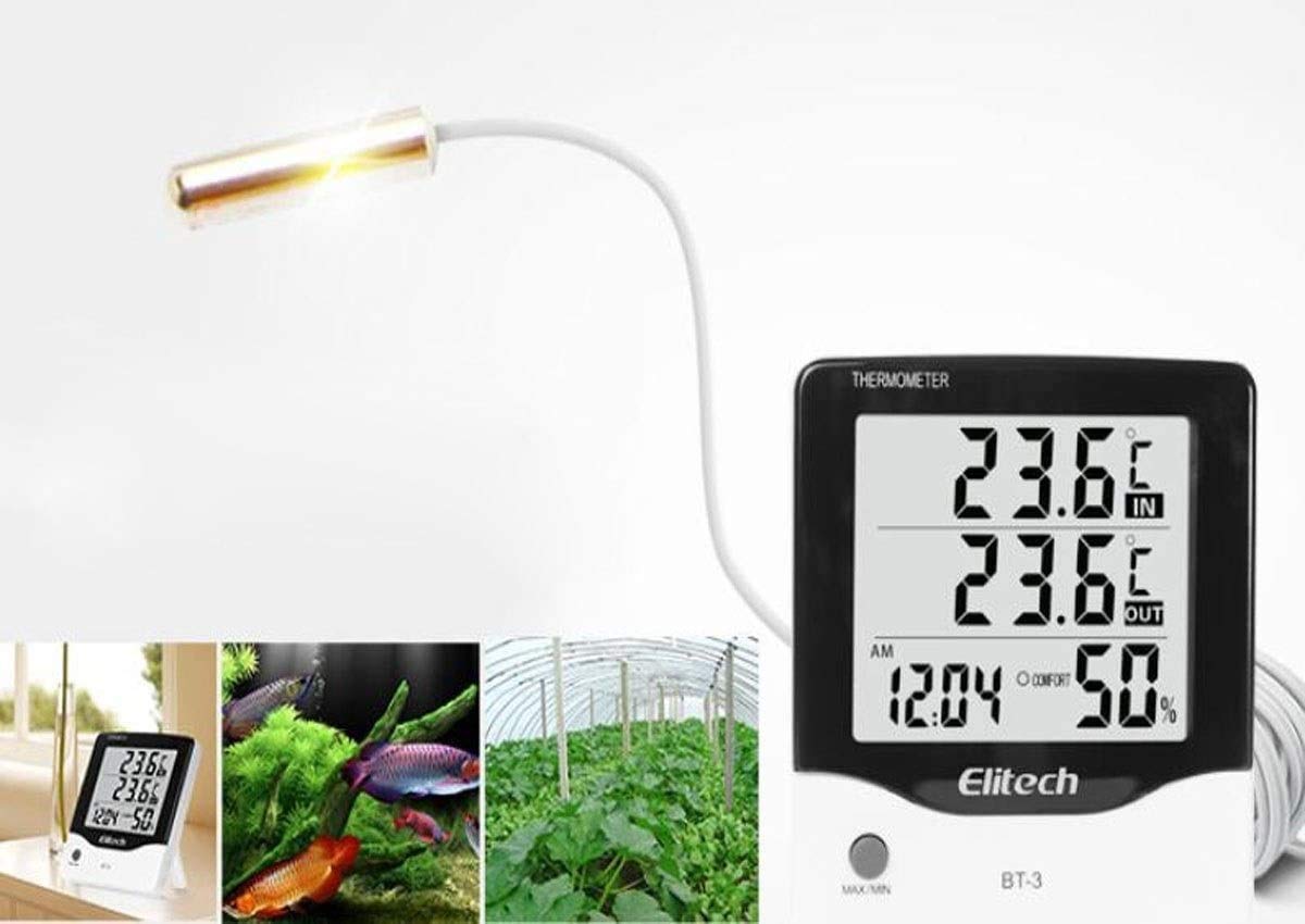XINGYU Termómetro Digital, termómetro electrónico e higrómetro Laboratorio doméstico en Interiores Precisión Temperatura Digital Secado Termómetro de precisión Herramientas domésticas Muy