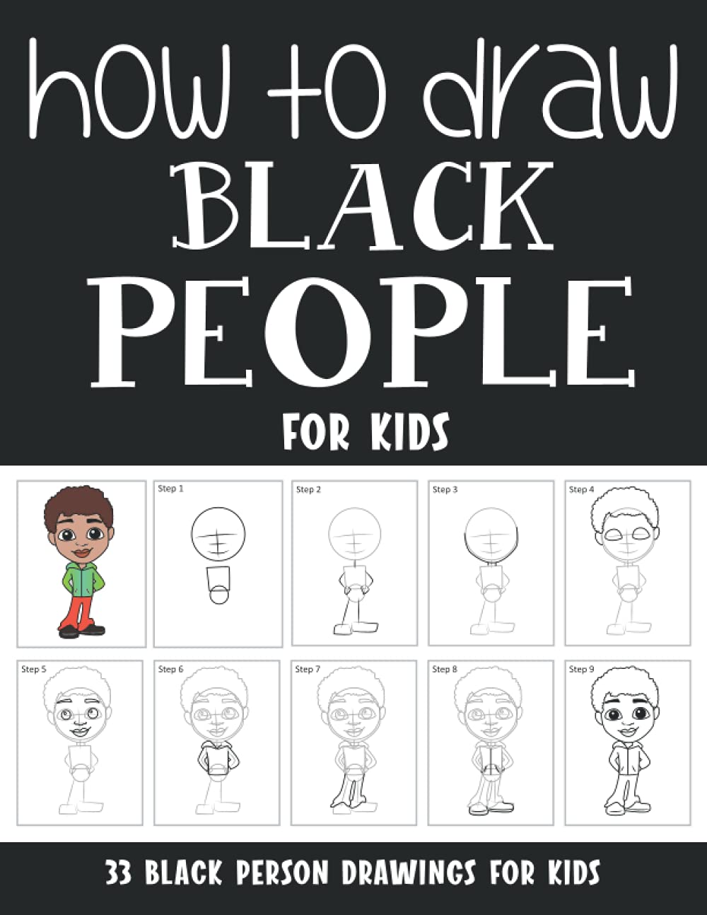 How to Draw Black People for Kids