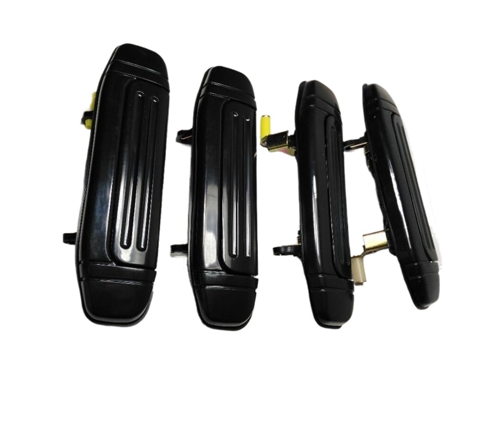 Xdworuw for Pajero for V31 for V32 for V33 for V43 for V46 for V47 Door Buckle Handle 4piece Exterior Handle Door Handle Exterior Cover(Black 4piece)