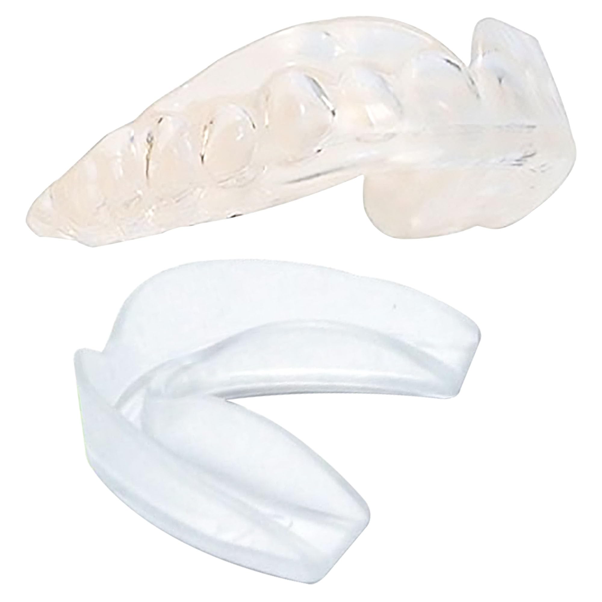 Professional Sport Mouth Guards- 2 Pack - No BPA - Safe Clear Color - No Color Additive - Athletic Teeth Mouth Guards - Fit Any Mouth Size - Custom Fit - Free Carrying case Included