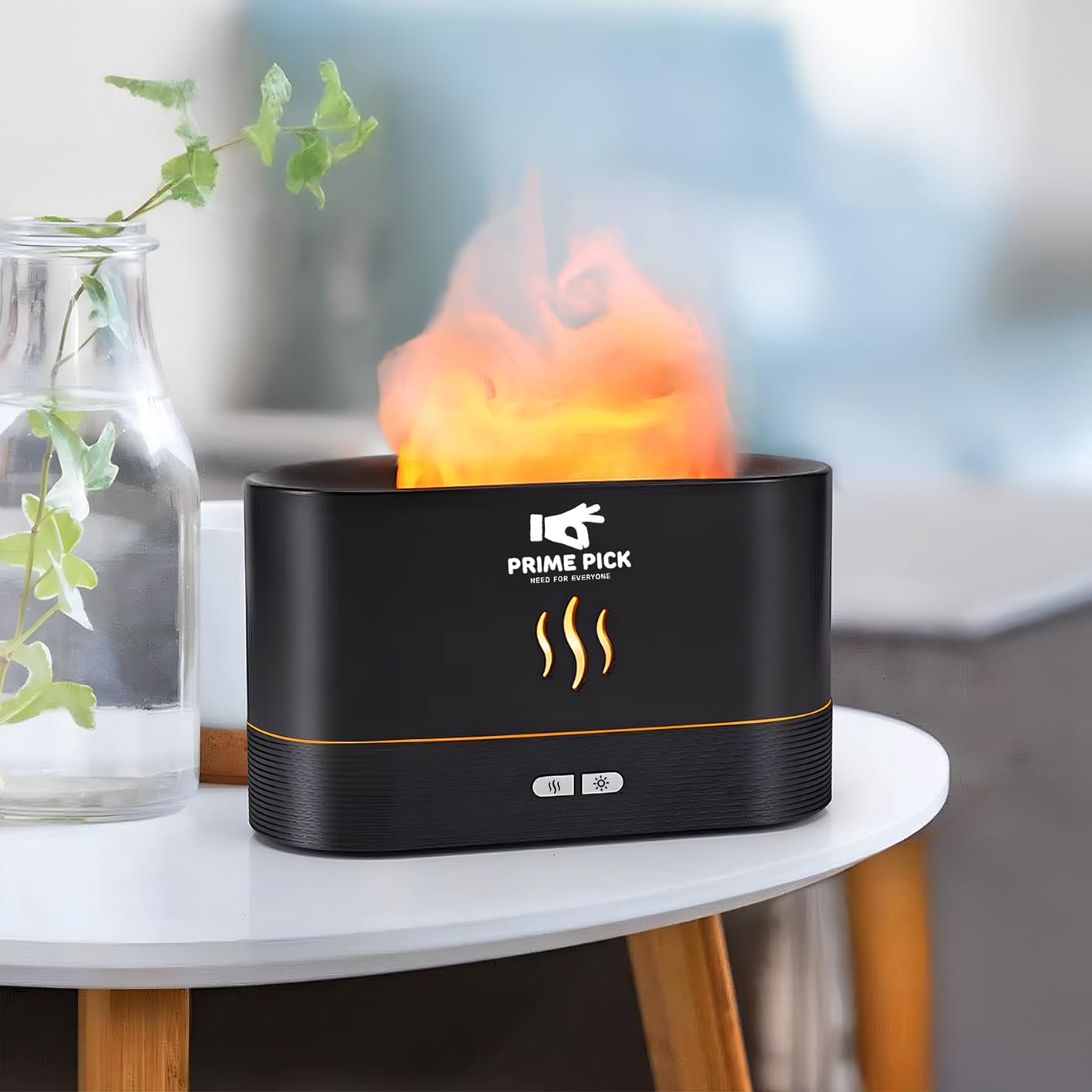 See full amazon price history chart for PRIME PICK Polypropylene (Pp) Humidifier, Aroma Diffuser, Atmosphere Light, Flame, Adjustable Brightness, Easy Care, Pollen Prevention, Atmosphere, Bedroom, Childrens Room (Black) PRIME PICK Polypropylene (Pp) Humidifier, Aroma Diffuser, Atmosphere Light, Flame, Adjustable Brightness, Easy Care, Pollen Prevention, Atmosphere, Bedroom, Childrens Room (Black) (B0CQK8NZ44) Amazon Price History, Amazon Price Tracker
