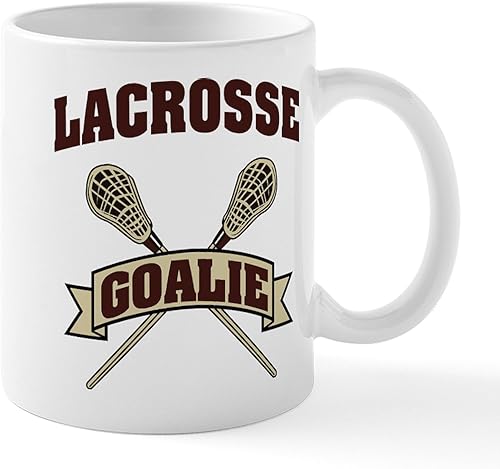 CafePress Lacrosse de portero Unique Taza de café, taza de café