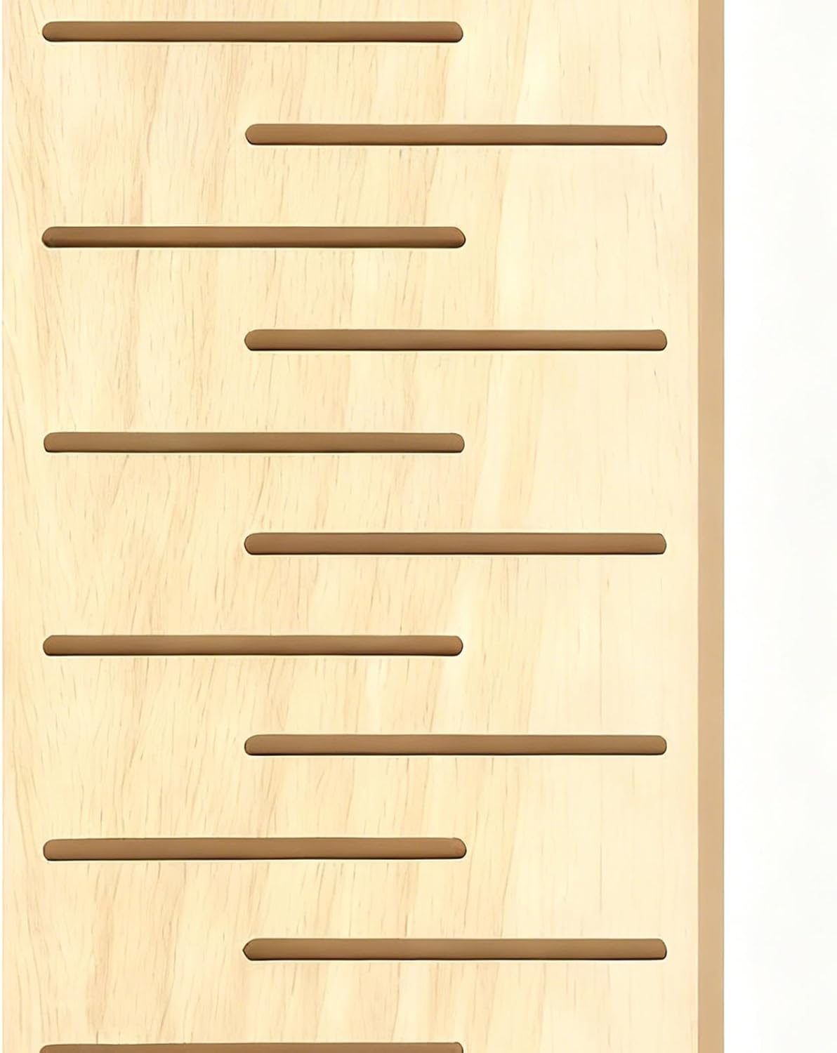 Embroidery Thread Organizer | 15-Slot Wooden Spool Storage Holder | Magnetic Embroidery Floss Bobbins Organizer | for Hobbyists Quilters Artists Home Craft Room Workshop Studio