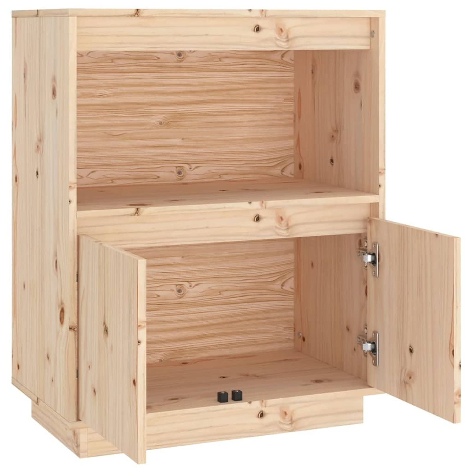 ShGaxin Kredens 60x34x75 cm z litego drewna sosnowego, komoda do przechowywania sypialni, komody z szufladami, szafka z szufladami259