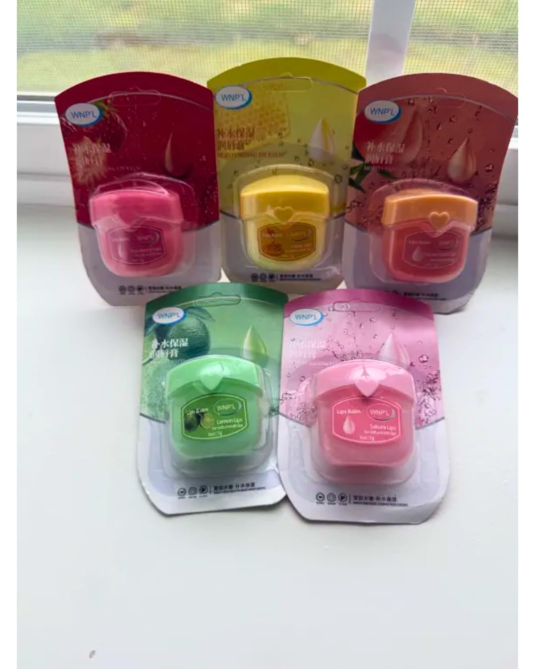 Amazon.com : WNP'L Moisturizing Lip Balm - Pink Flower Lips, 1