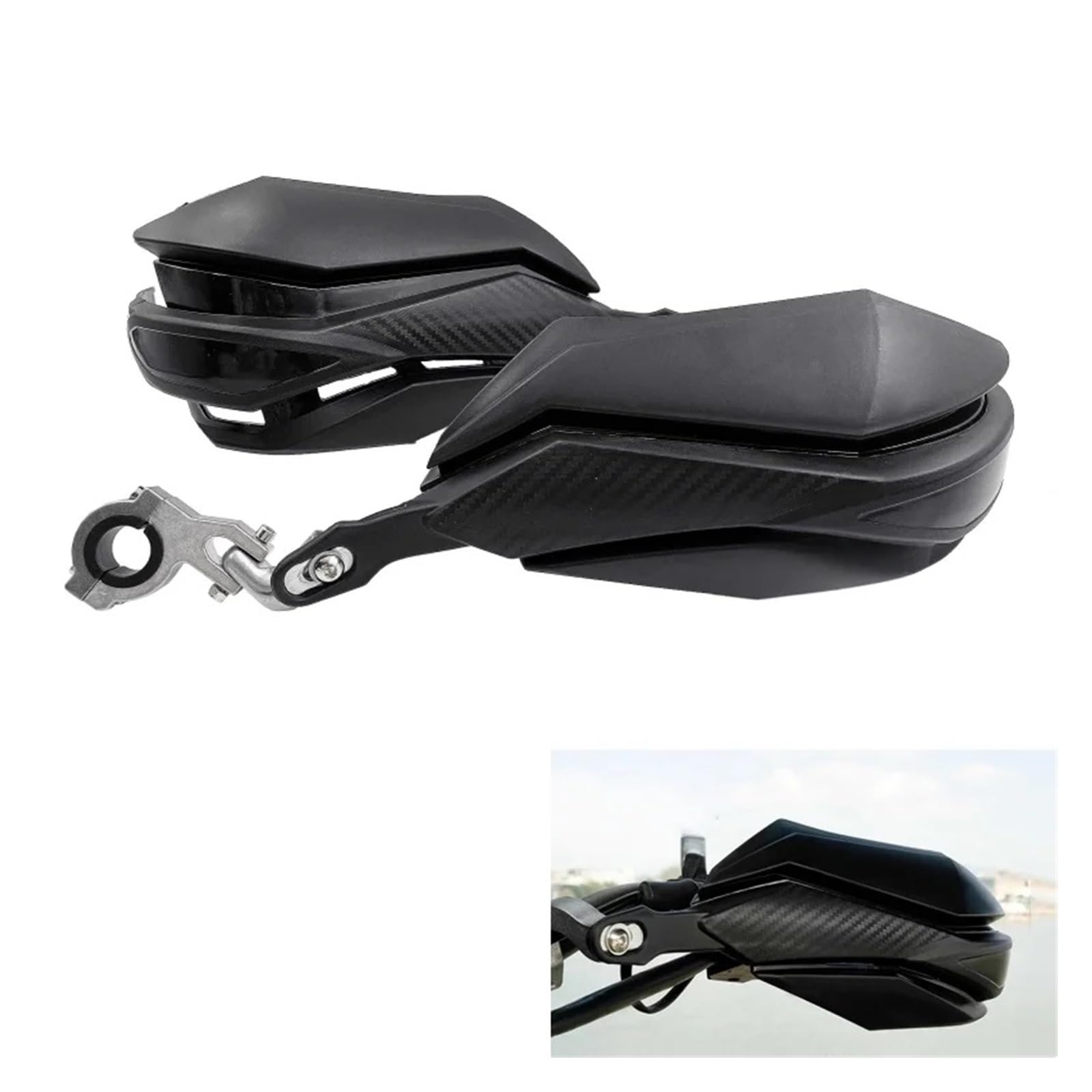Protège-mains universels pour moto, 2 pièces, 7/8 pouces, 22mm, 28mm, protège-guidon pour Motocross