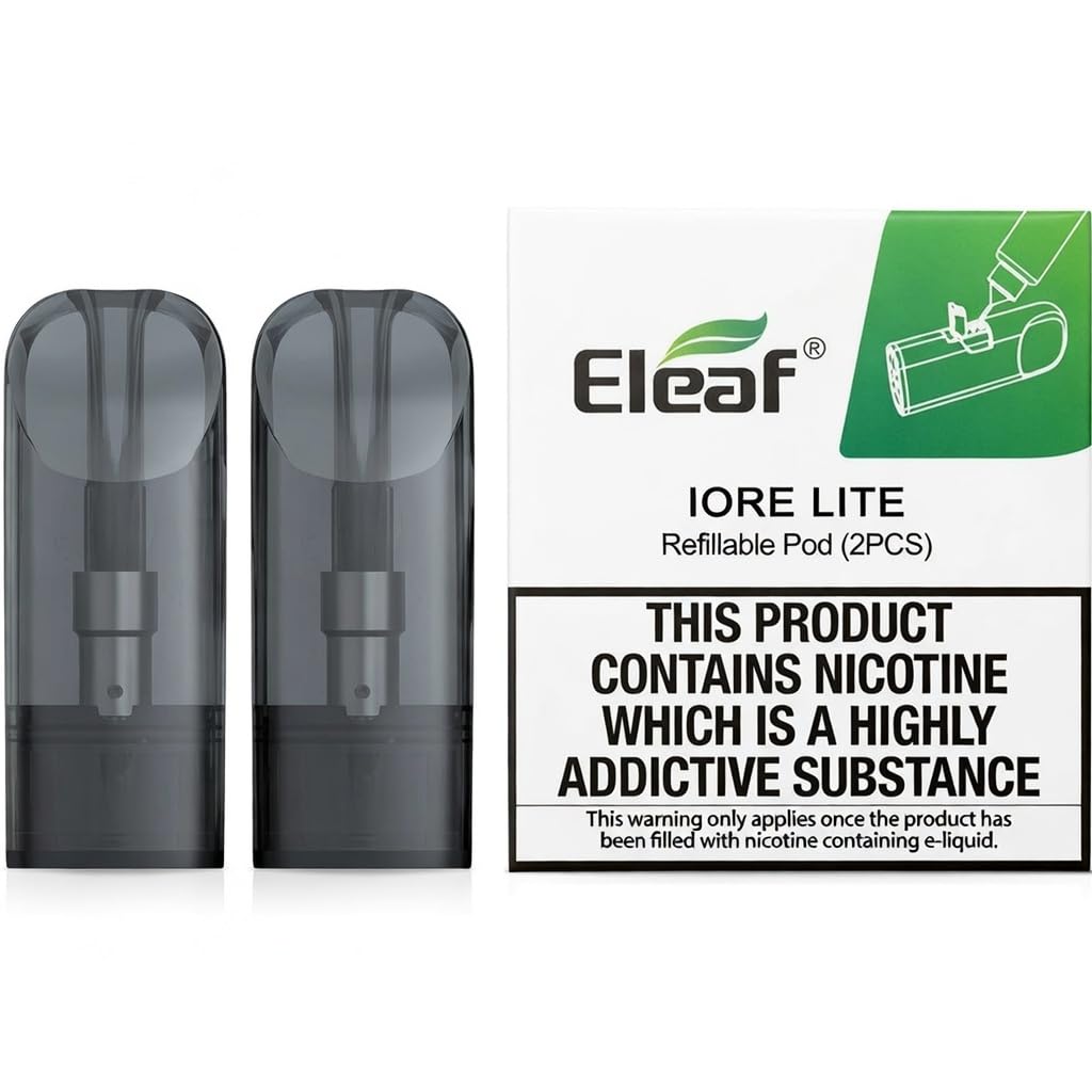 IORE LITE Pods x 2 - Black - No Nicotine/Nicotine Free