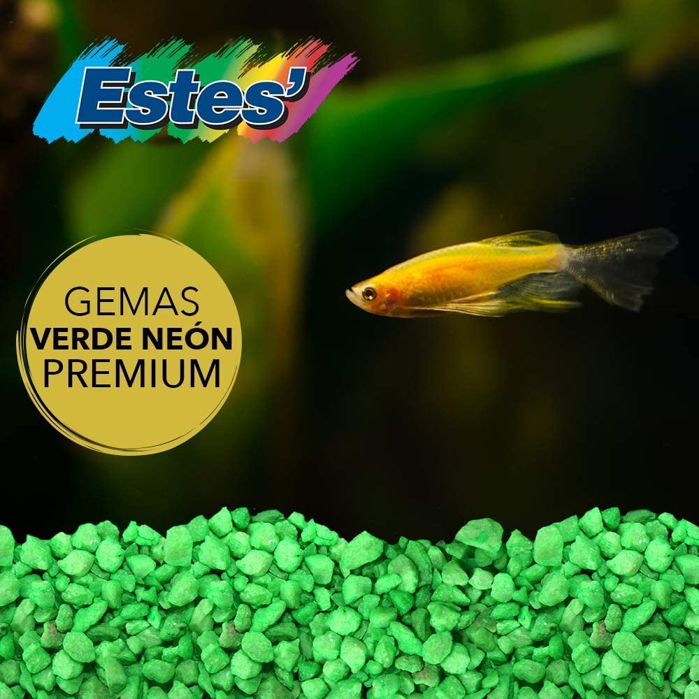 Spectrastone Permaglo Aquariumkies für Süßwasseraquarien, 5 kg Beutel, Grün