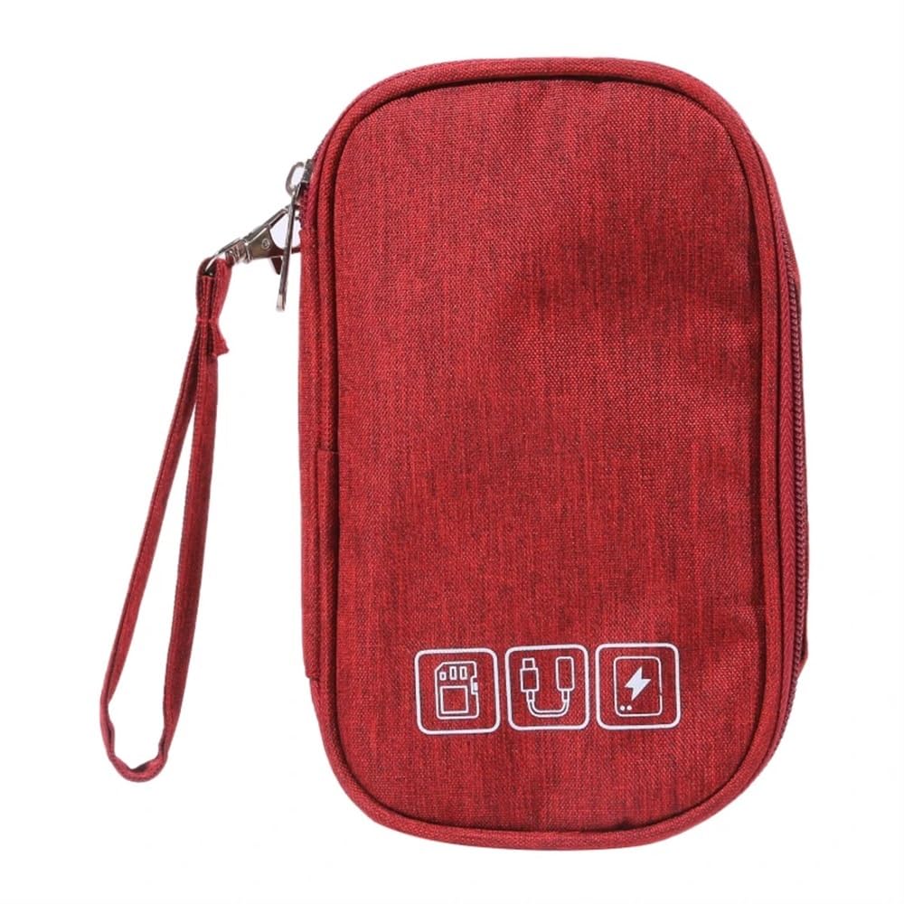 Borsa Organizer Per Cavi Elettronici - Porta Accessori Tech Con Scomparti Per Hard Disk, Cavi E Power Bank - Foto 3