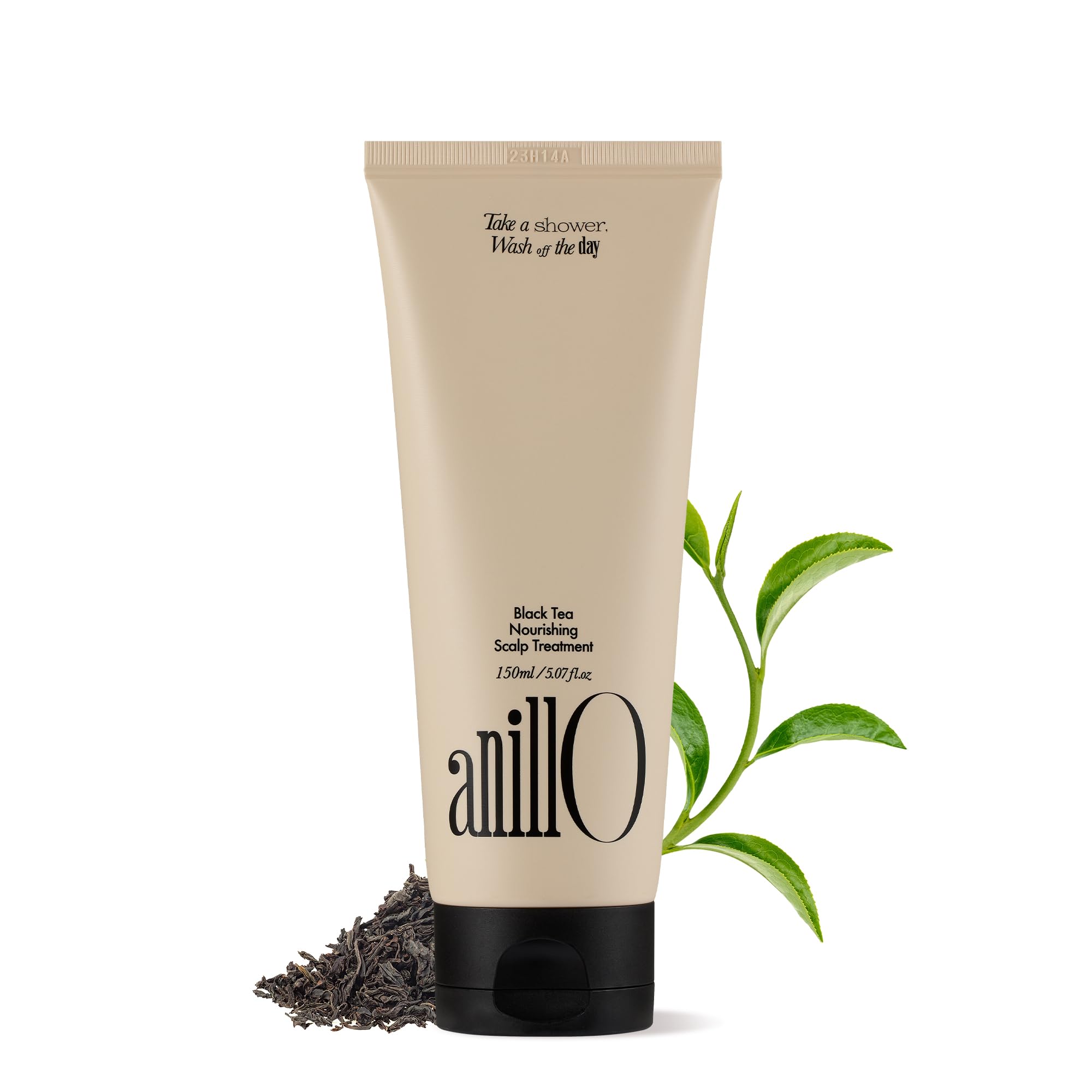 ANILLOBlack Tea Vegan Hair Mask – Nourishing Scalp Treatment, Strengthens Scalp Barrier with Amino Acids, Woody Scent, Paraben & Silicone Free (5.07 fl. oz)