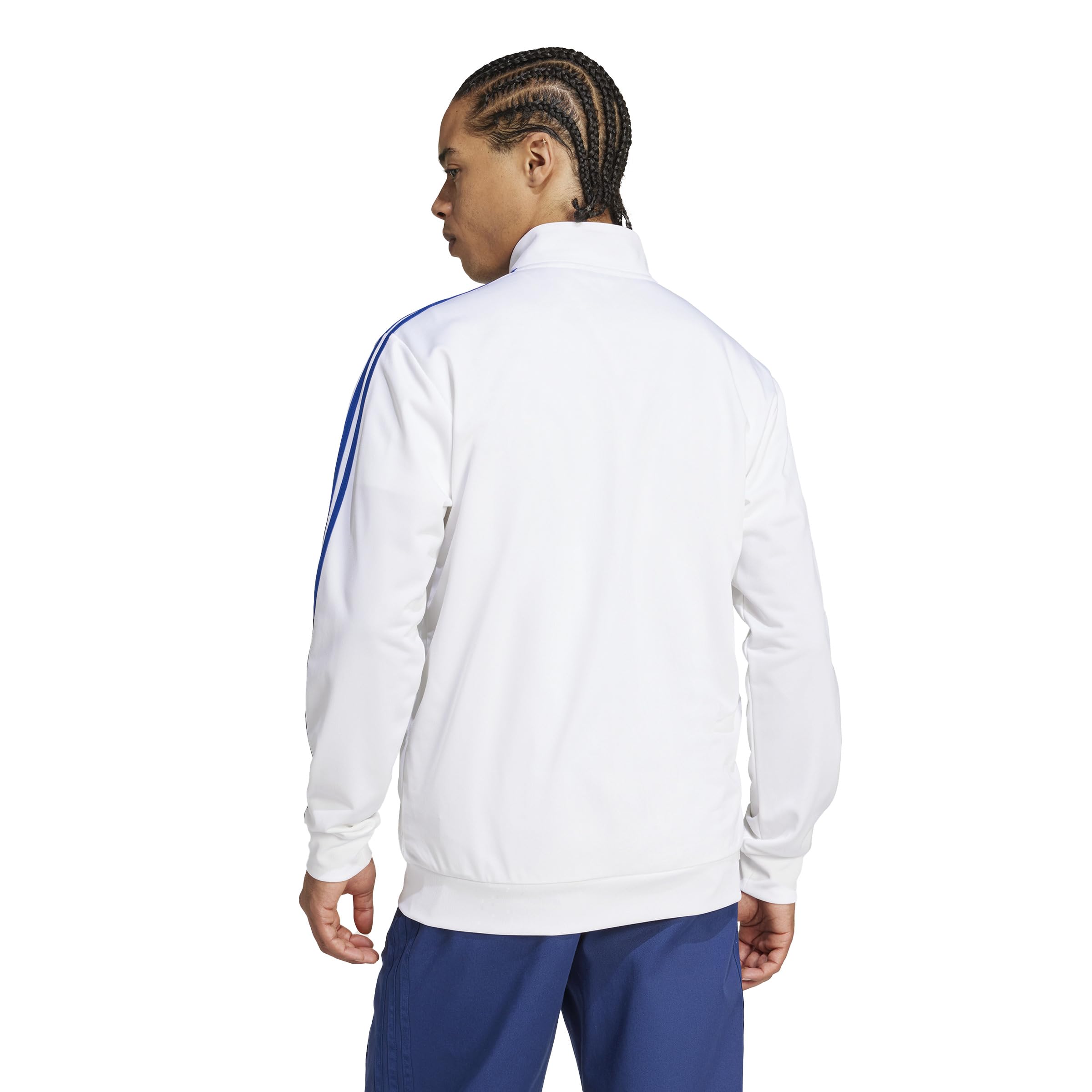 ADIDAS Chamarra Real Madrid DNA Track Top Hombre Fútbol Blanco L