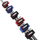 Fishing Rods Belt Stretchy Straps Tackle Ties Cable Holders Fit for Casting Rods, Spinning and Fly (5 Color, 10 pcs)