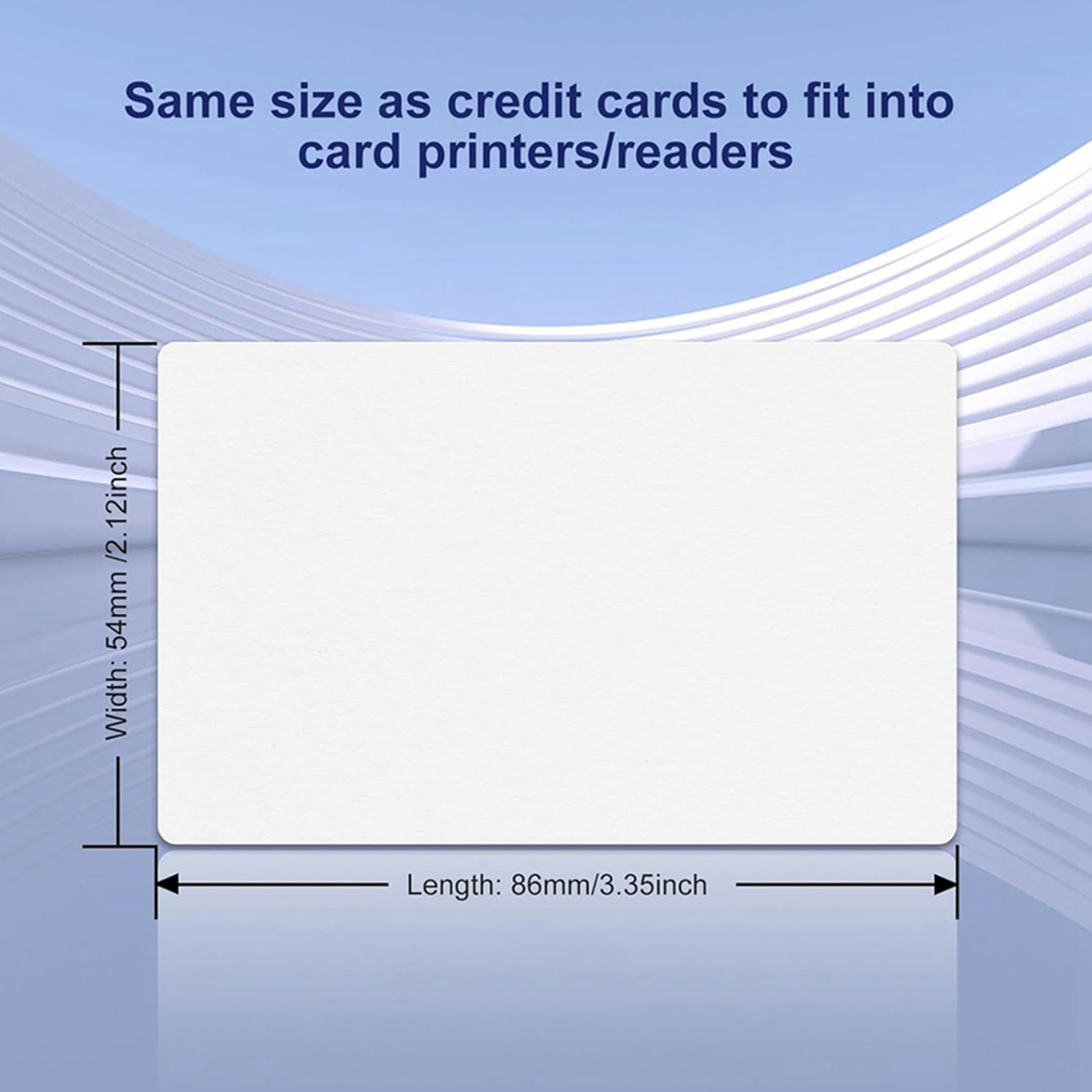 Carte di Pulizia per Lettori di Schede CR80, Pulitore per Lettori di Schede A Doppio Lato da 150 Pezzi, Carte di Pulizia per Terminali A Scorrimento POS
